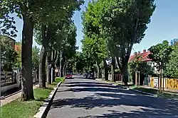 Bylanská ulice v pražských Strašnicích dnes