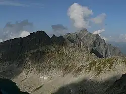 Pohled z Bystré lávky ke Kriváni