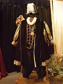 Jeden z kostýmů k filmu