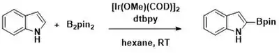 C–H borylace heteroaromatických sloučenin