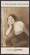 Photo Félix: Suzanne Desprès, asi 1908