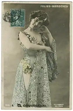 Tanečnice ve Folies Bergère