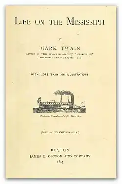 přebal prvního amerického vydání (1883)