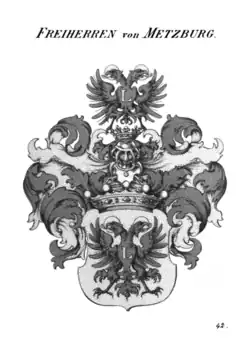 Erb sv. pánů von Metzburg