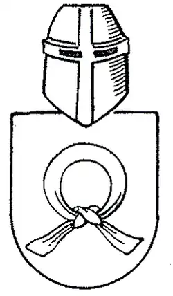 Erb Sevěřských z Kuličova podle Josefa Pilnáčka (1930)