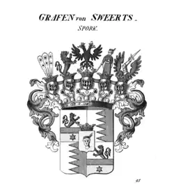 Rodový erb Swéerts-Šporků