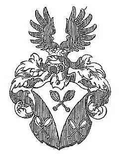 Erb Thonsernů z roku 1691