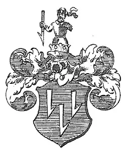 Erb Waldorfů z roku 1664