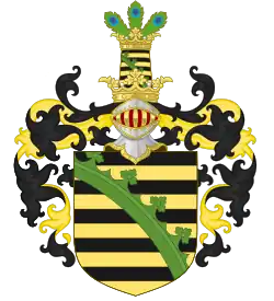 Rodový erb Wettinů