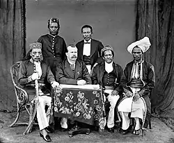 Portrét rezidentního asistenta rádži, provincie Gorontalo, Sulawesi