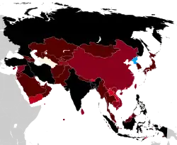 Celkový počet potvrzených případů onemocnění covid-19 v jednotlivých zemích (k 12. srpnu 2020)