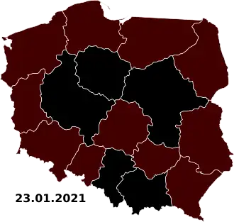      10 000–9 999 potvrzených případů      1 000–9 999 potvrzených případů