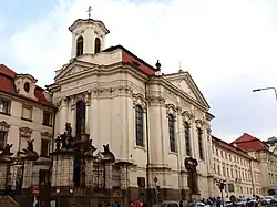 Pohled na chrám Cyrila a Metoděje z Resslovy ulice