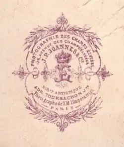 Adrien Tournachon – podpis