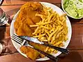 Cachopo s hranolky