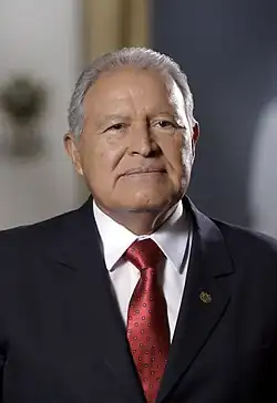 Salvador Sánchez Cerén (21. dubna 2017)