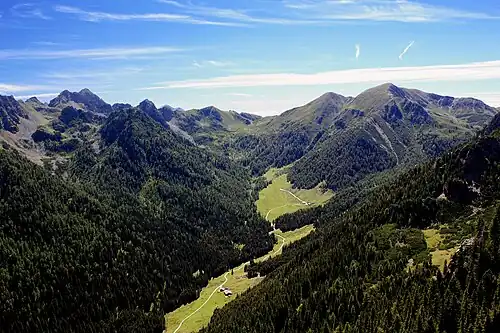 horní Val di Calamento