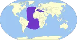 Areál rozšíření