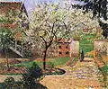 Camille Pissarro: Plum Trees in Blossom, Éragny