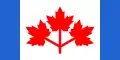 Návrh kanadské vlajky (1964) Poměr stran: 1:2