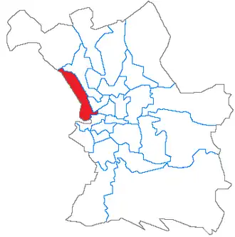 Kanton Marseille-Les Grands-Carmes na mapě města Marseille
