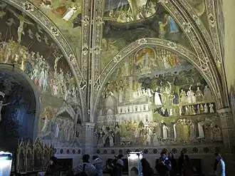 A. di Bonaiuti, fresky ve Španělské kapli (1367)