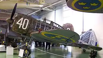 Reggiane Re.2000 švédského letectva