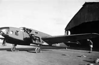 RAAF ukořistěný stroj Ca.309, Egypt, 1943