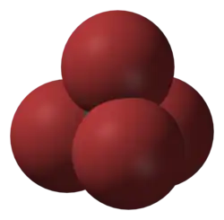 kalotový model molekuly