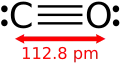 Oxid uhelnatý, C≡O