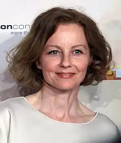 Carina Wieseová při premiéře 300. dílu seriálu Kobra 11