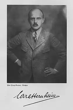 Carl Sternheim, asi 1921