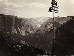 Yosemitské údolí, Kalifornie, 1865