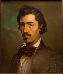 Vlastní portrét kolem roku 1850