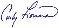 Carly Fiorinová – podpis