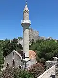 Hradní kaple s minaretem