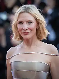 Cate Blanchettová na benátském festivalu (2024)