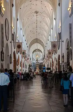 Interiér katedrály