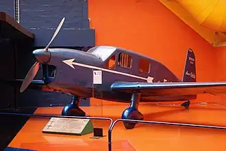Caudron Simoun zachovaný v Musée de l'Air et de l'Espace