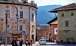 Piazza dei Francescani v centru města