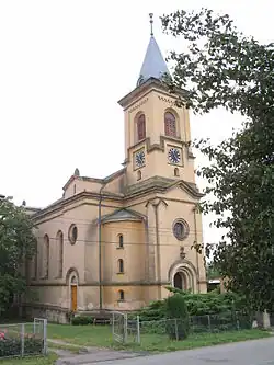 Evangelický kostel v Semonicích