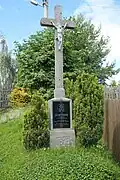 Kříž k uctění památky padlého Ernsta Puhanga