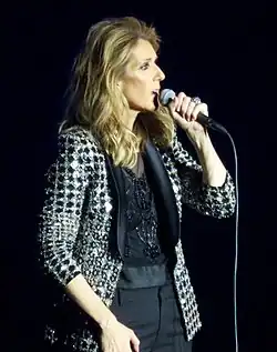 Céline Dion v roce 2017