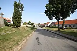 Centrum Ocmanic, nedaleko kapličky