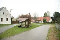 Náves ve Stříteži