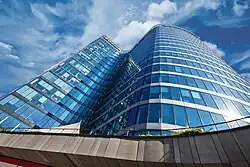 Centrála UniCredit Bank v budově Filadelfie v Praze