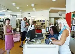 Masarykova veřejná knihovna Vsetín, centrální půjčovna (2. patro)