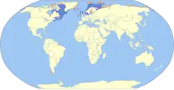 Areál rozšíření