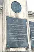 Náhrobek rodiny Röthlingshöferovy, detail