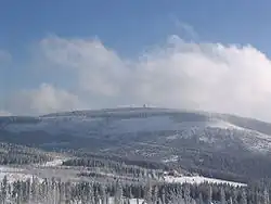 Černá hora, která dala podokrsku jméno